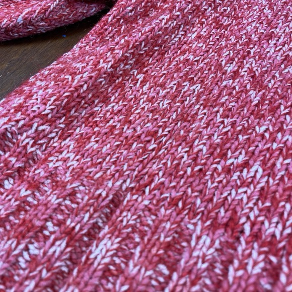 DELiAs Turtleneck Chunky Ribbed Knit Long Sleeve Mohair Blend Large Y2K Sweater - Picture 3 of 9